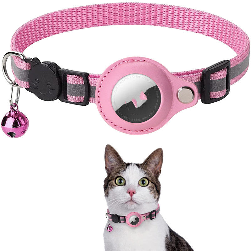 Reflective Collar With Waterproof Holder Case For Airtag Air Tag