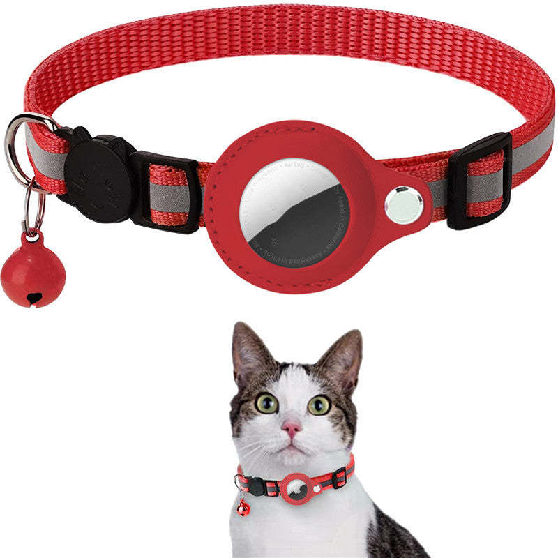 Reflective Collar With Waterproof Holder Case For Airtag Air Tag