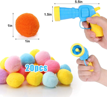 Cat Toy Ball Launcher Gun