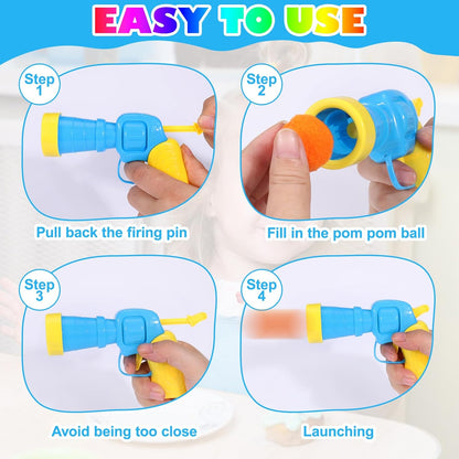 Cat Toy Ball Launcher Gun