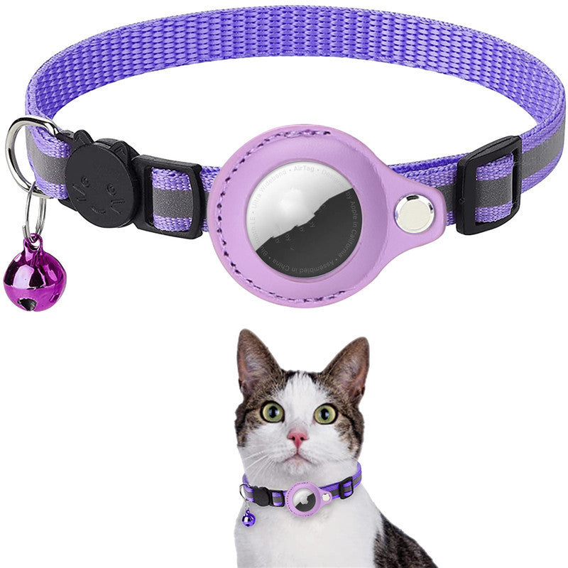 Reflective Collar With Waterproof Holder Case For Airtag Air Tag